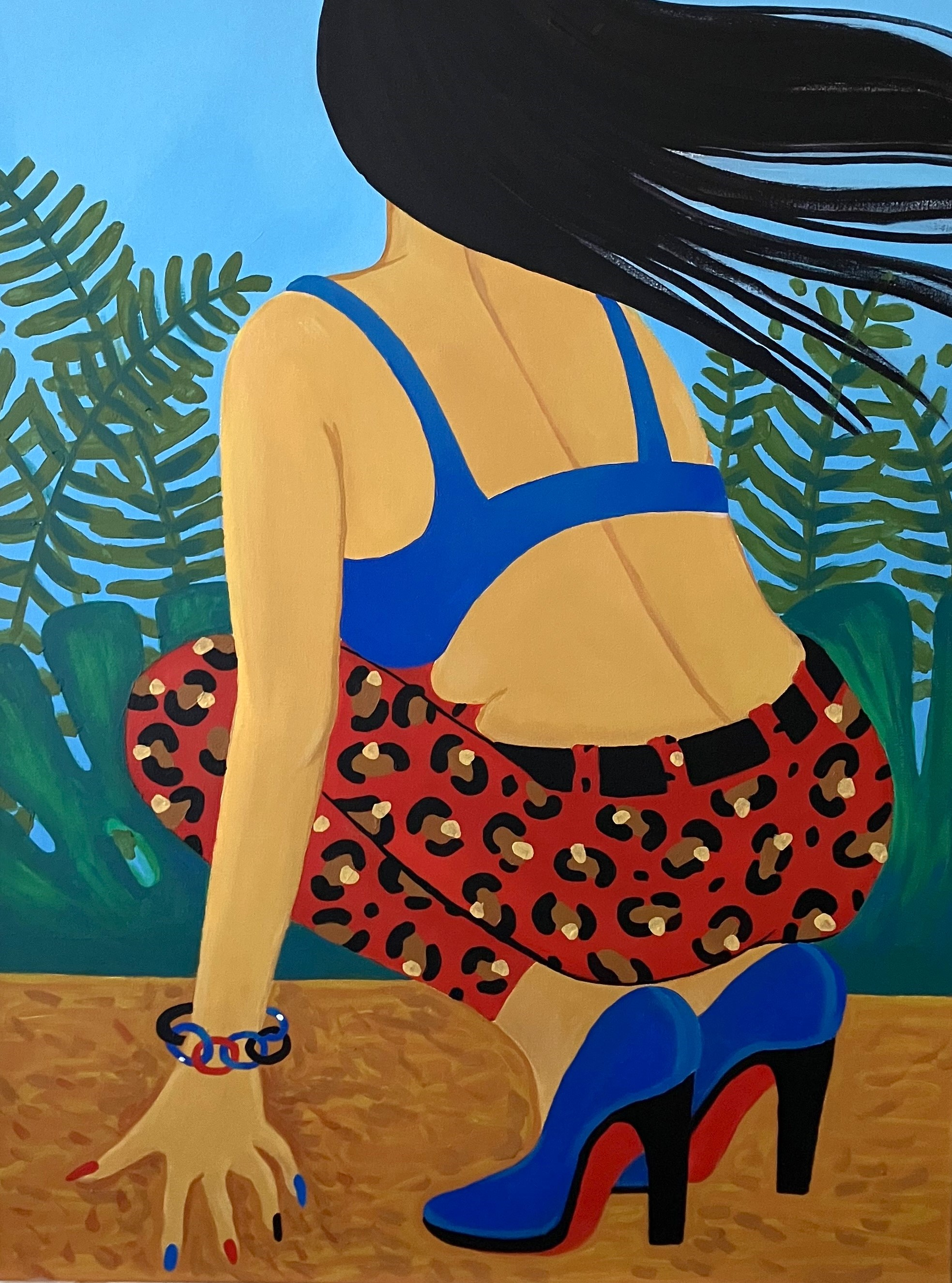 Anisa In Ambush 80x60 2023